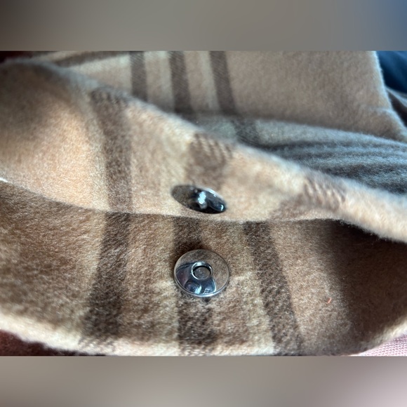 Vintage Ralph Lauren wool plaid crossbody bag Fringes - Picture 10 of 12